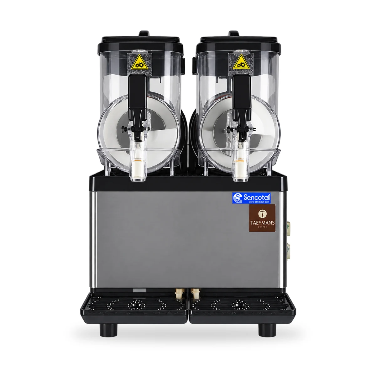 Slushmachine met 2 reservoirs